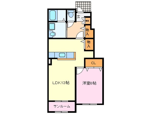 斎宮駅 徒歩33分 1階の物件間取画像